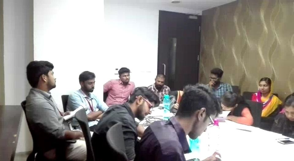 CAI Arabic training session at Kaar Technologies, July 2018