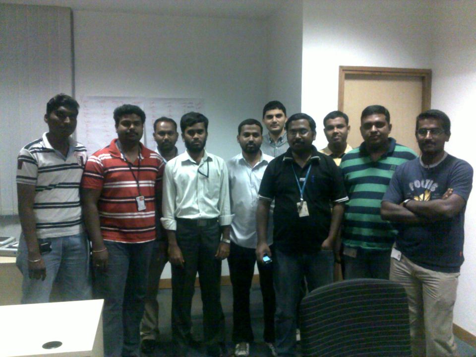 CAI Arabic training session at Tata Communications, January 2012